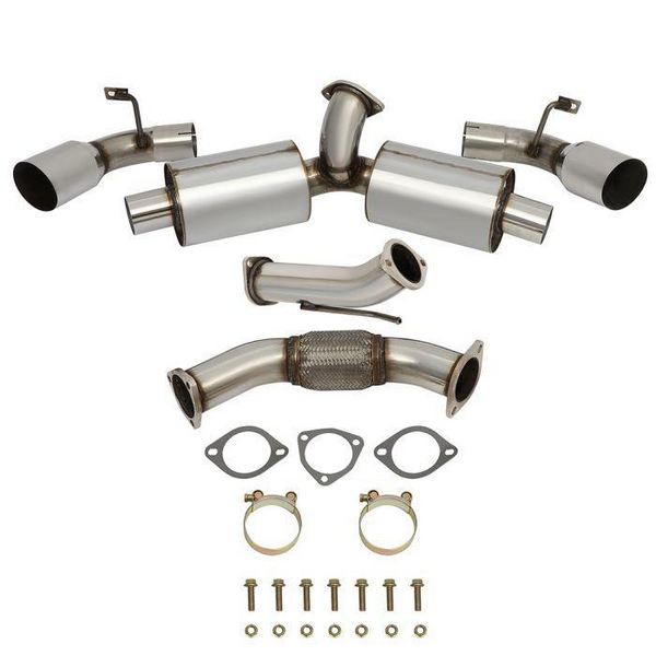1991-1995 Toyota MR2 2.0L Performance Catback Exhaust - 4.5" Dual Tip Stainless Steel