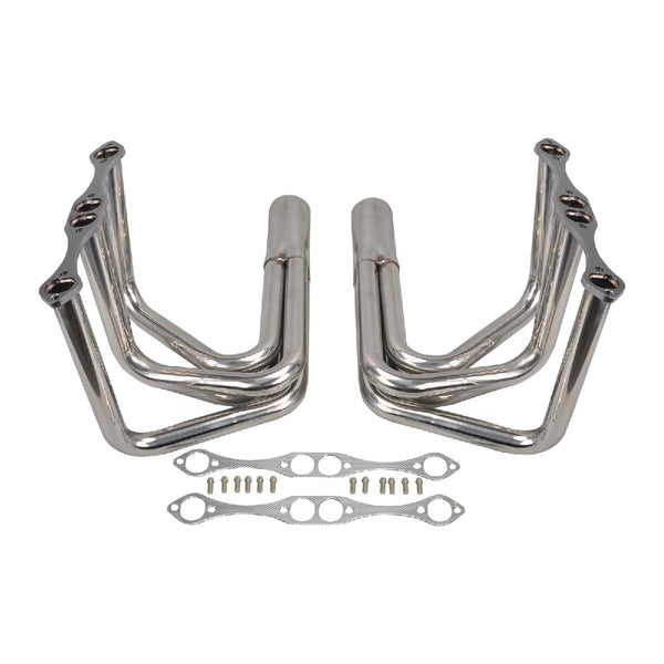 Chevrolet Performance Exhaust Header H8069 - 1-5/8" Stainless-Steel Primary Tubes for Small Block Roadster Sprint
