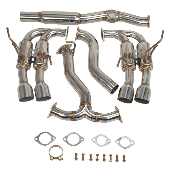 2015-2021 Subaru WRX and STI Exhaust Header Cat Back Exhaust Tips
