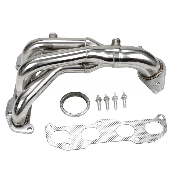 Stainless Steel Header for 2002-2006 Nissan Sentra SE-R Sedan 4-Door 2.5L 2500CC l4 GAS DOHC Manifold Exhaust