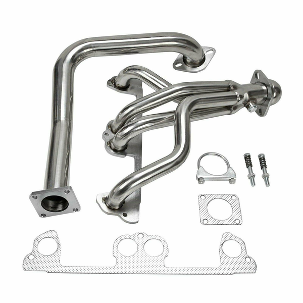 1991-1995 Jeep Wrangler YJ 2.5L L4 Exhaust Manifold Header w/ Downpip