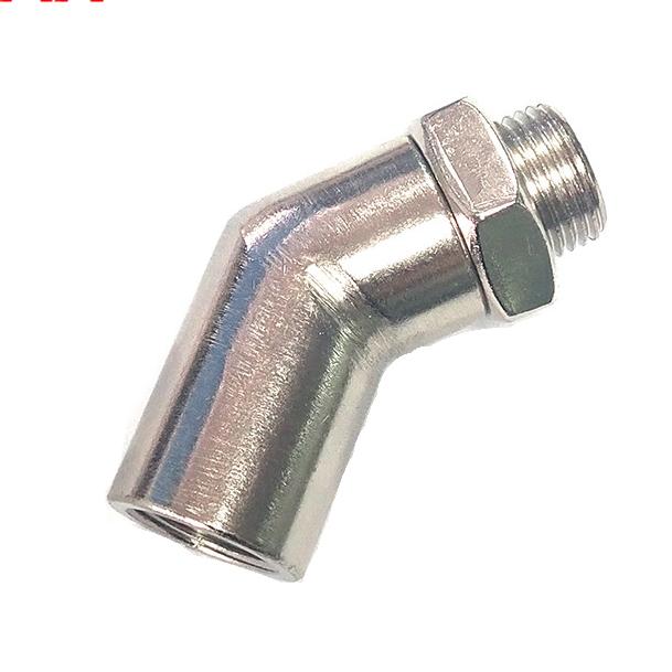 General vehicles modification exhaust test pipe car modified O2 oxygen sensor connector 45 degree/135 degree extender joint, M18*1.5