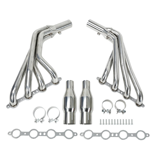 2010-2015 Chevy Camaro SS LS3 6.2L V8 Long Tube Stainless Manifold Headers