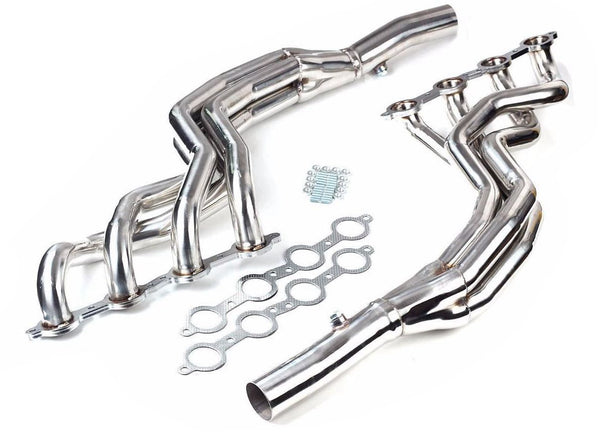 2010-2013 Chevy Camaro SS 6.2L V8 Long Tube Stainless Headers