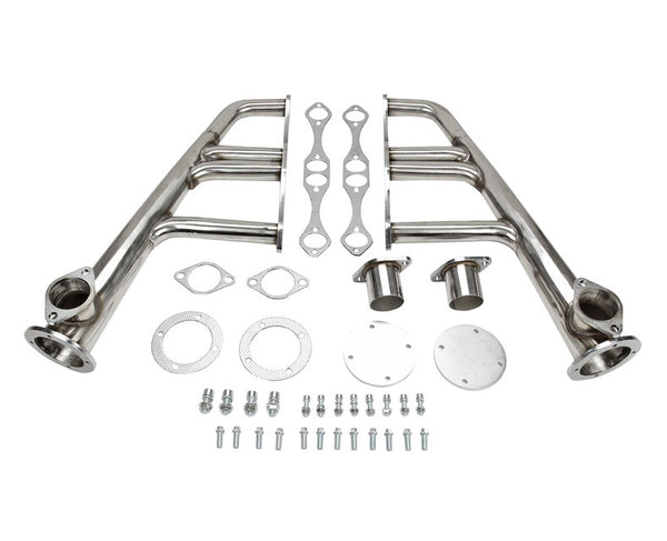 Lake Style Exhaust Header for 265-400 Small Block Gen I V8 Chevy