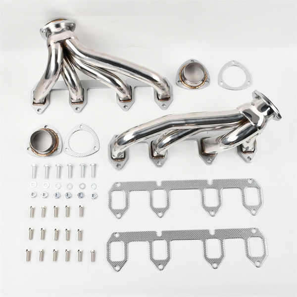 Ford FE Big Block 330-428 V8 Shorty Headers | Stainless Steel Hugger Style Exhaust System