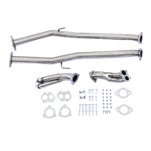 Exhaust Downpipe for Nissan 1990-1996 300ZX Z32 Turbo 3.0L Stainless Steel Exhaust Downpipe