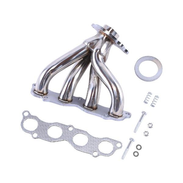 Stainless Steel Catback Exhaust & Header Kit - Compatible with 2001-2005 Honda Civic (EM2/ES1 Chassis)
