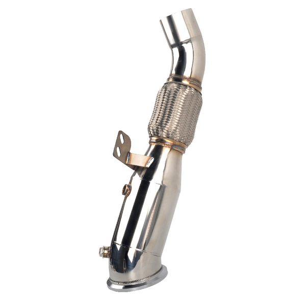 B58 Turbo 3.0L Stainless Downpipe - Direct Fit Catless 4.5" Exhaust for 2016+ BMW F30/F34/G20 335i/340i
