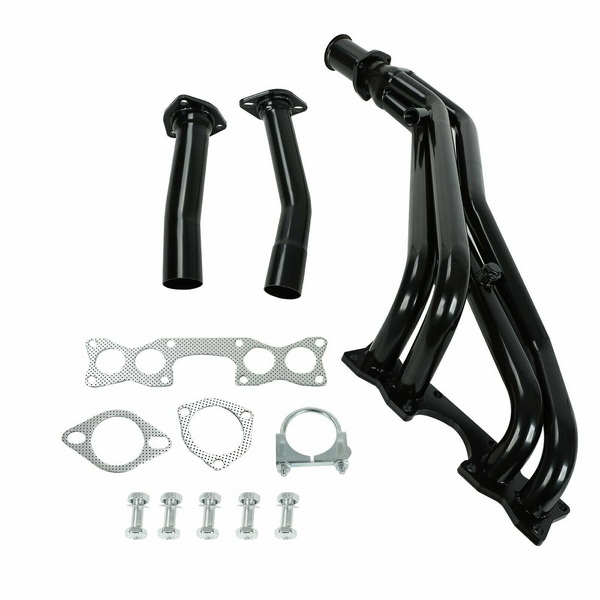 Tri-Y Performance Headers - Steel Manifold for 1990-1995 Nissan D21 2.4L Truck