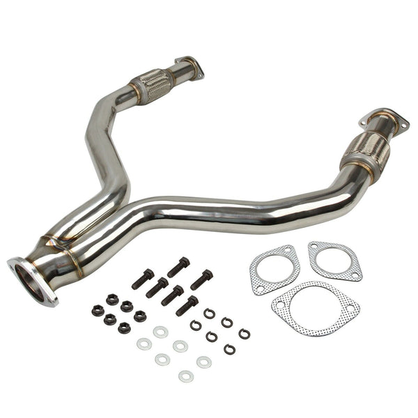 2008-2013 Infiniti G37 3.7L Stainless Steel Y-Pipe Exhaust Pipe Kit