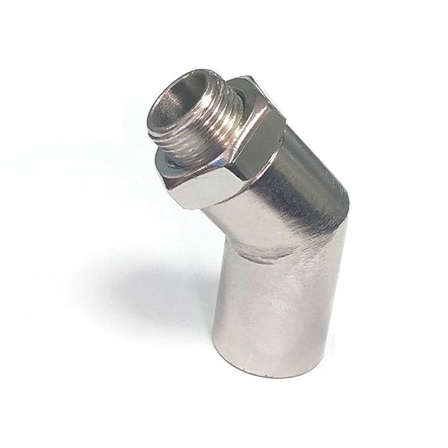 General vehicles modification exhaust test pipe car modified O2 oxygen sensor connector 45 degree/135 degree extender joint, M18*1.5