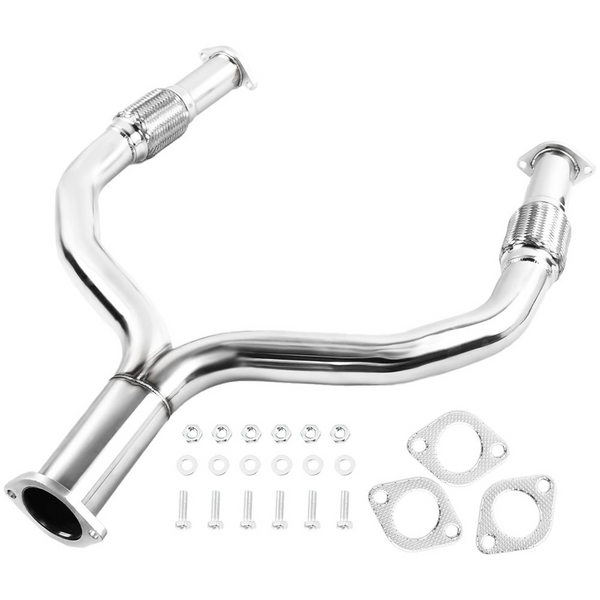 2009-2016 Nissan 370Z Stinless Racing Y-Pipe Downpipe Exhaust