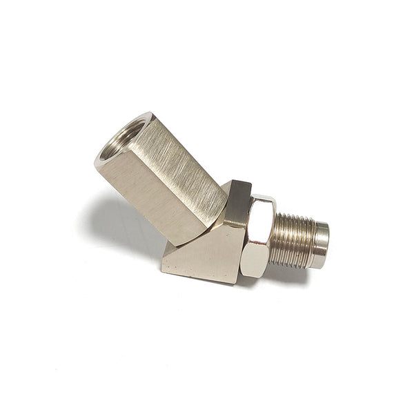 M18*1.5 Oxygen O2 Sensor Connector W/catalytic converter 135 Degree