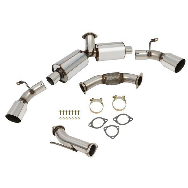 1991-1995 Toyota MR2 2.0L 4.5" Dual Tip Muffler Catback Exhaust System