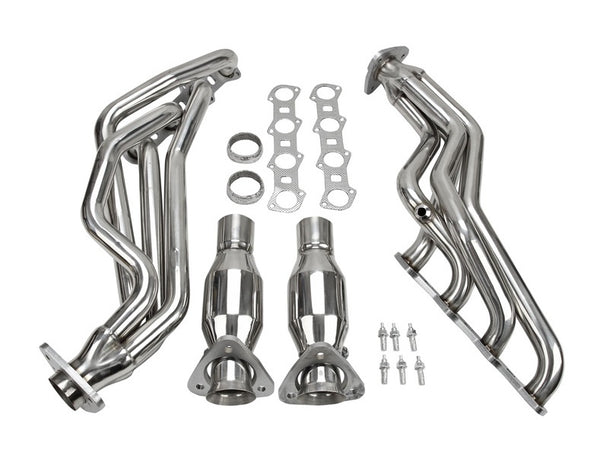 5.4L Triton V8 Long Tube Headers for 99-04 Ford F150 F250 including EGR & Oxygen Sensor Mounts