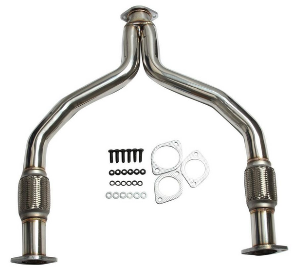 Nissan 370Z Z34 G37 VQ37VHR 08-16 Stainless Steel Racing Y-PIPE Downpipe Exhaust