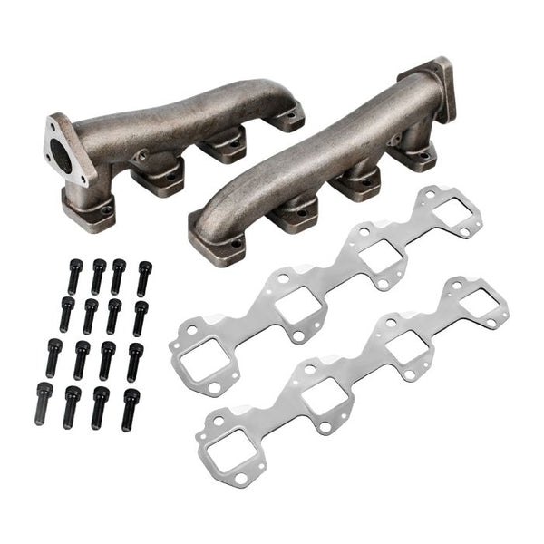 2001-2004 Chevy GM GMC LB7 6.6L Duramax High Flow Race Exhaust Manifolds w Gaskets